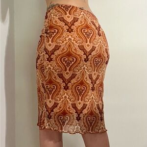 Vintage 90’s paisley summer skirt